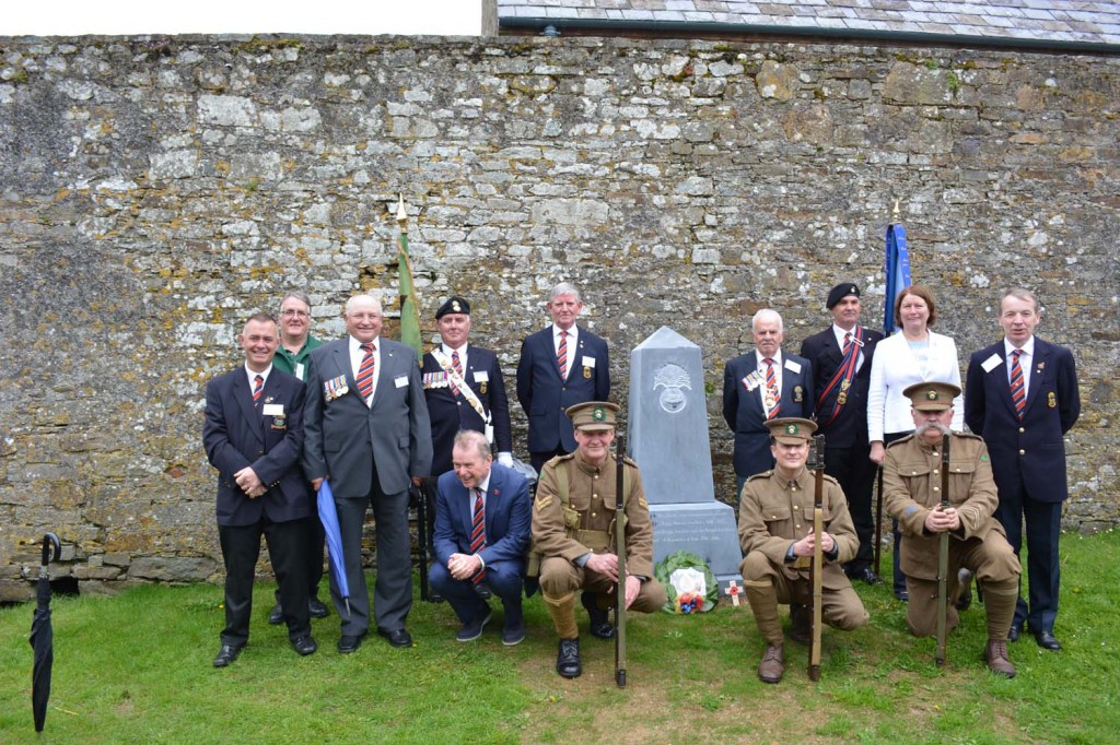 Members of the RMFA and Great War Society