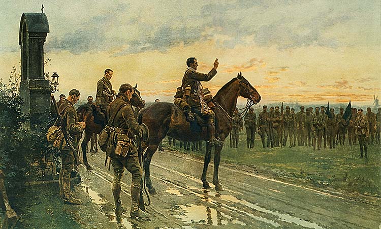 Last Absolution 2nd battalion Munster Fusiliers at Rue du Bois 8 May 2023