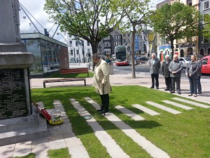 Aubers Ridge Wreath Laying 2013