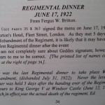 REGIMENTAL DINNER 1922 (2)