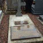 The grave of Mr. Vincent Chalandre