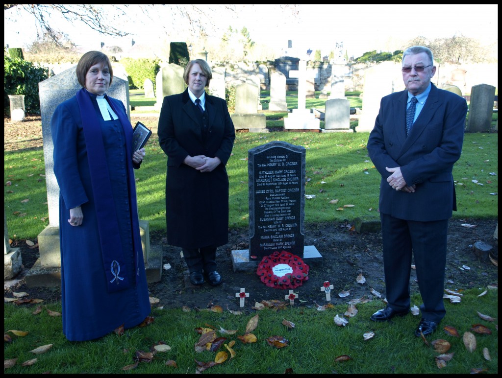 2 Lt. Crozier's rededication Stone