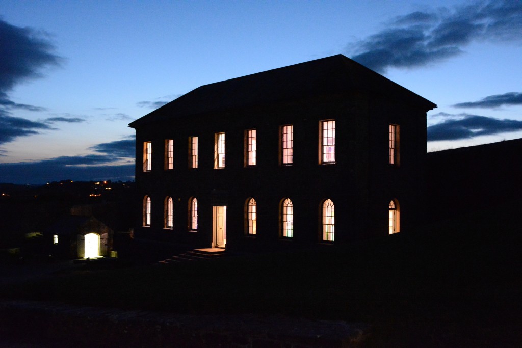 The former Officer's Mess which now houses some very rare RMF uniforms