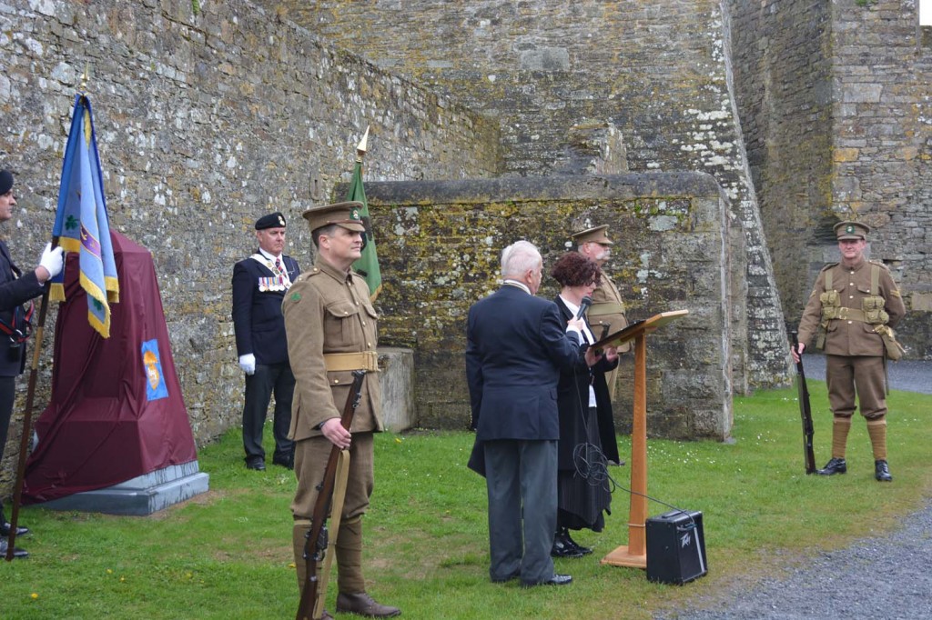 Evelyn Coleman of Charles Fort giving the opening speech