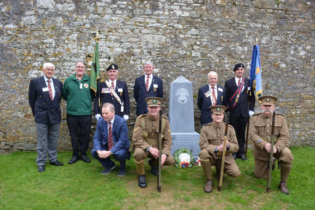 Members of the RMFA and the Great War Society