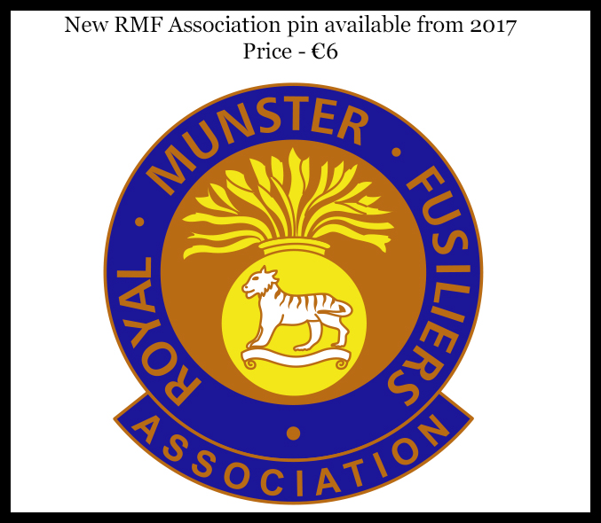 RMF Association lapel pin @ €6 plus p+p
