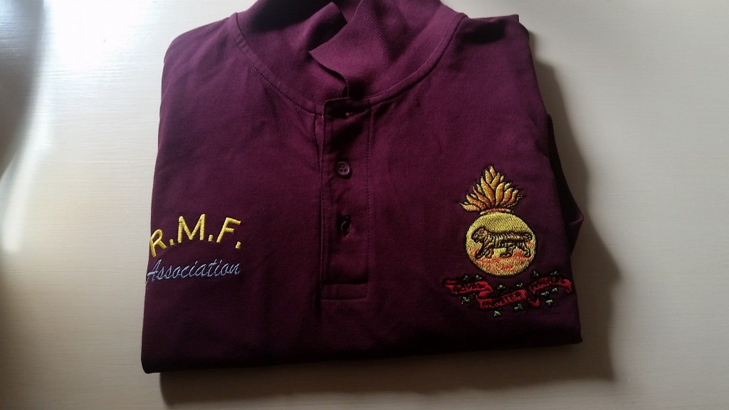RMF Association Polo Shirt @€25 plus p+p